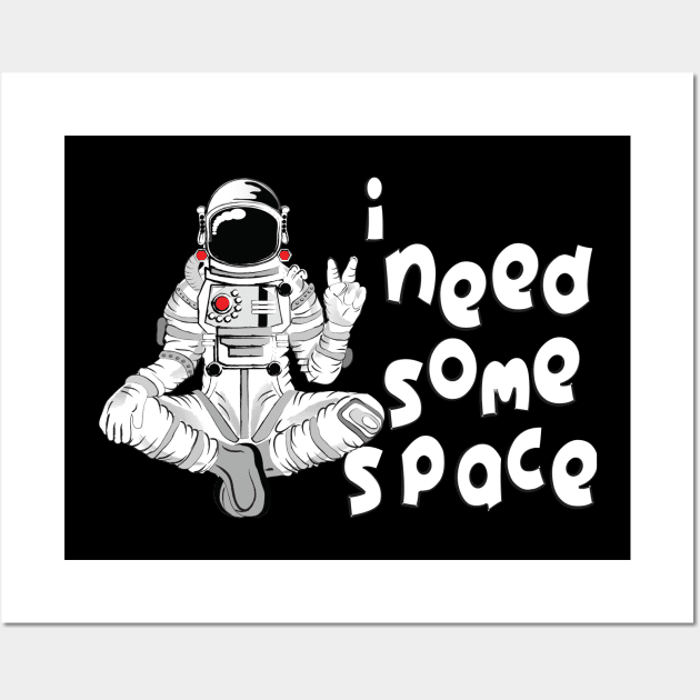 i need some space 6 Wall Art by medo art 1